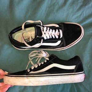 Black oldschool vans